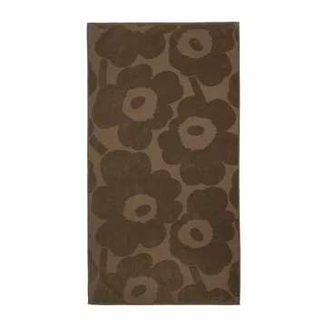 Ręcznik kąpielowy Unikko 70x150 cm - dark sand - Marimekko