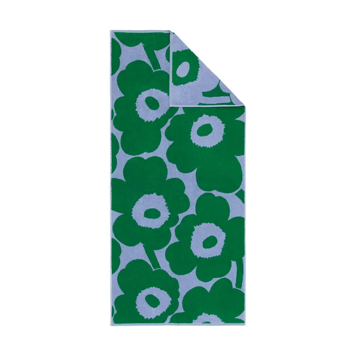 Ręcznik kąpielowy Unikko 70x150 cm - Light blue-green - Marimekko