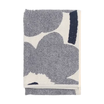 Ręcznik kąpielowy Unikko 70x150 cm - Off white-blueberry - Marimekko