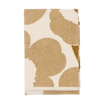 Ręcznik kąpielowy Unikko 70x150 cm - Off white-brązowy - Marimekko