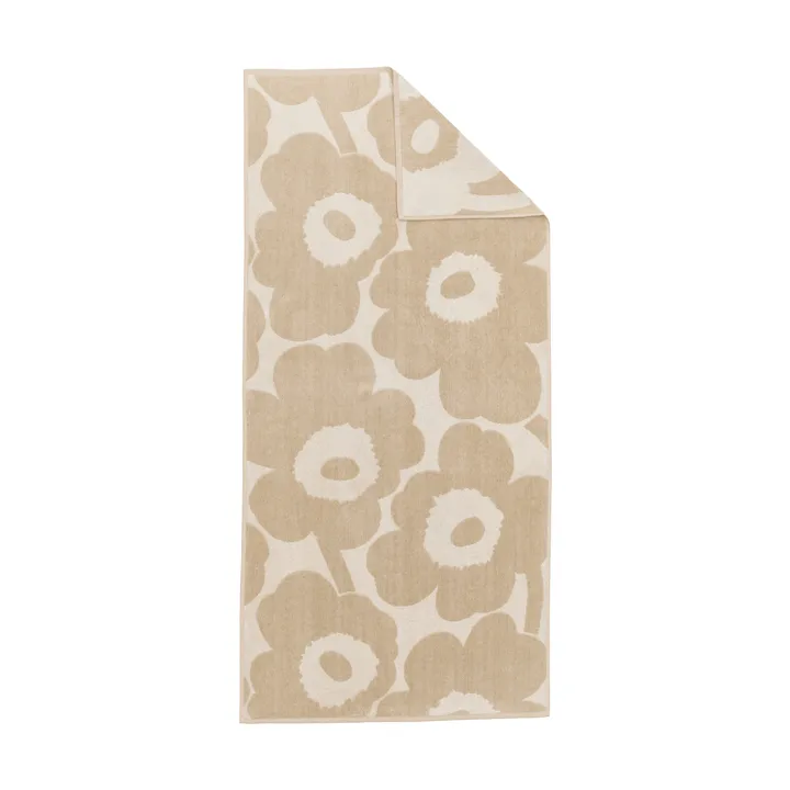 Ręcznik kąpielowy Unikko 70x150 cm - Off white-len - Marimekko