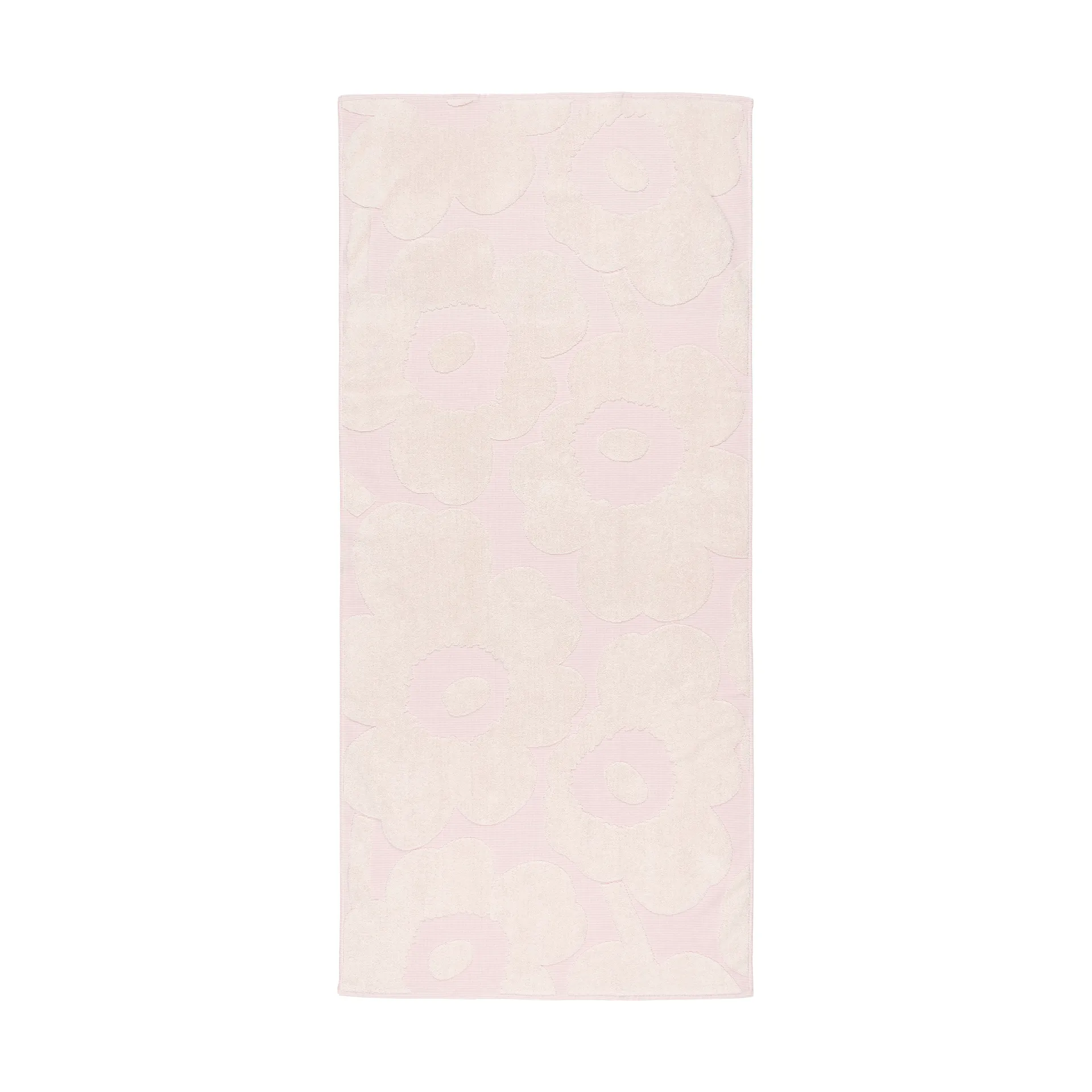 Ręcznik kąpielowy Unikko 70x150 cm, White-light pink Marimekko