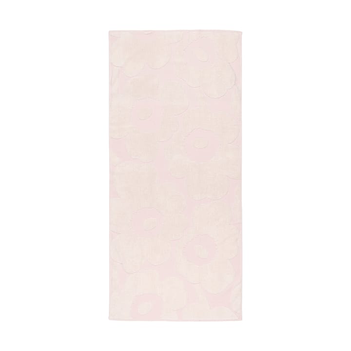 Ręcznik kąpielowy Unikko 70x150 cm - White-light pink - Marimekko