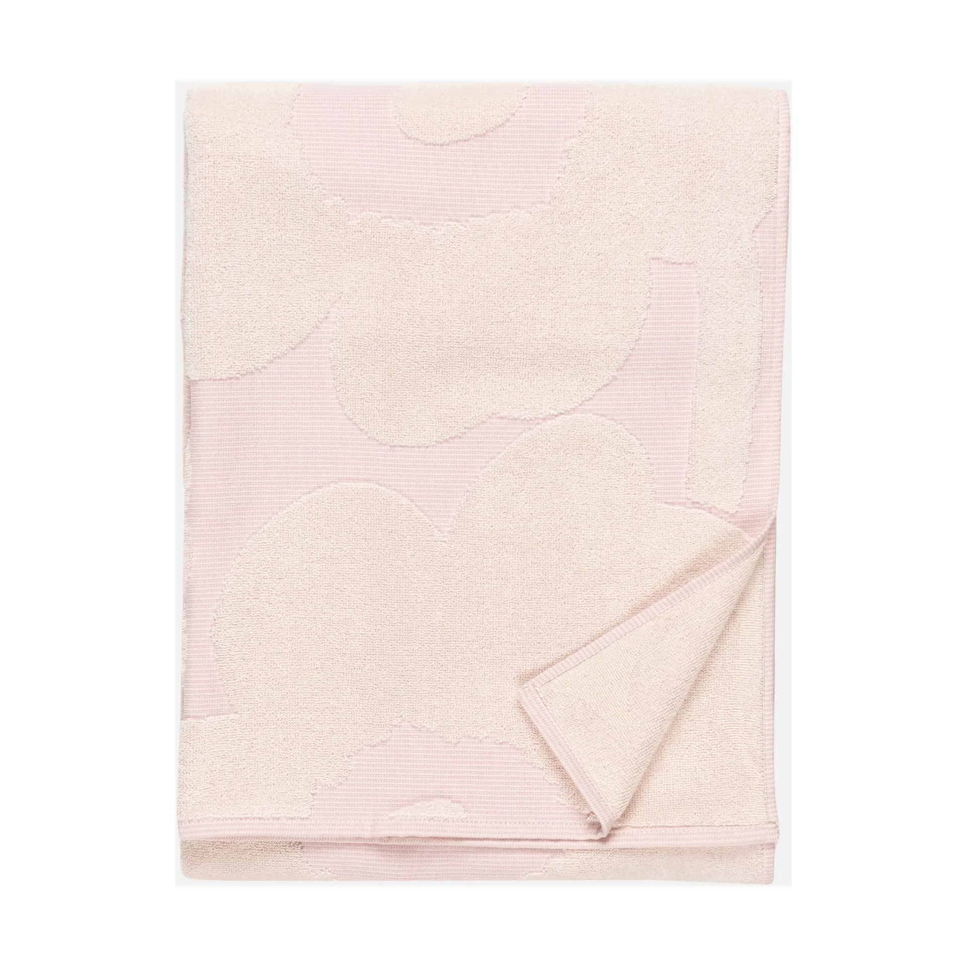 Ręcznik kąpielowy Unikko 70x150 cm, White-light pink Marimekko