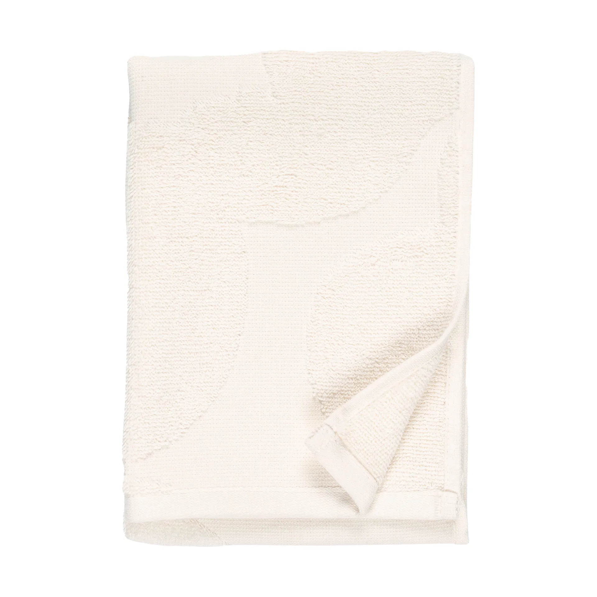 Ręcznik kąpielowy Unikko Solid 70x150 cm, Ecru Marimekko