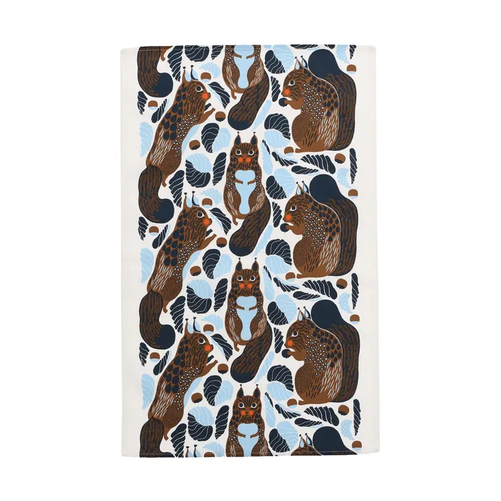 Ręcznik kuchenny Kurre 43x70 cm - White-light blue-toffee - Marimekko