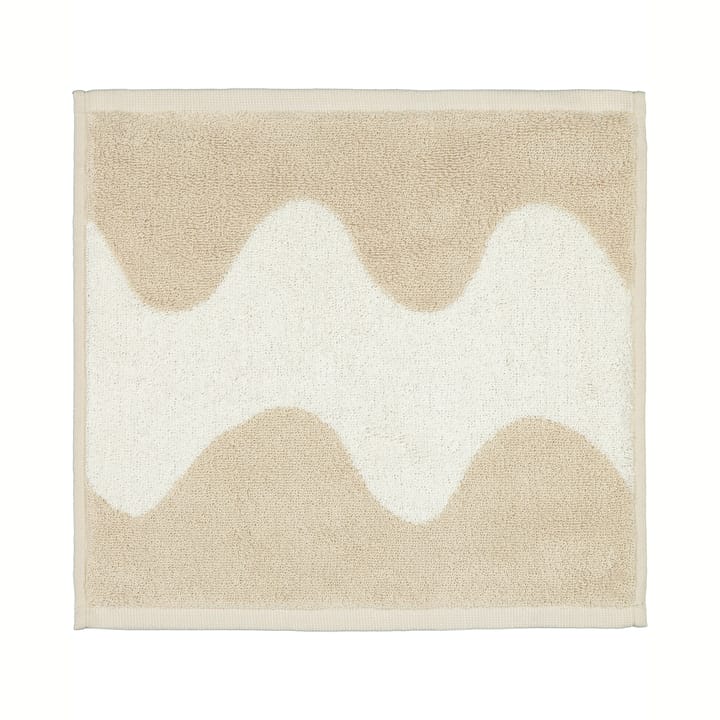 Ręcznik Lokki, beżowo-biały - 30x30 cm - Marimekko