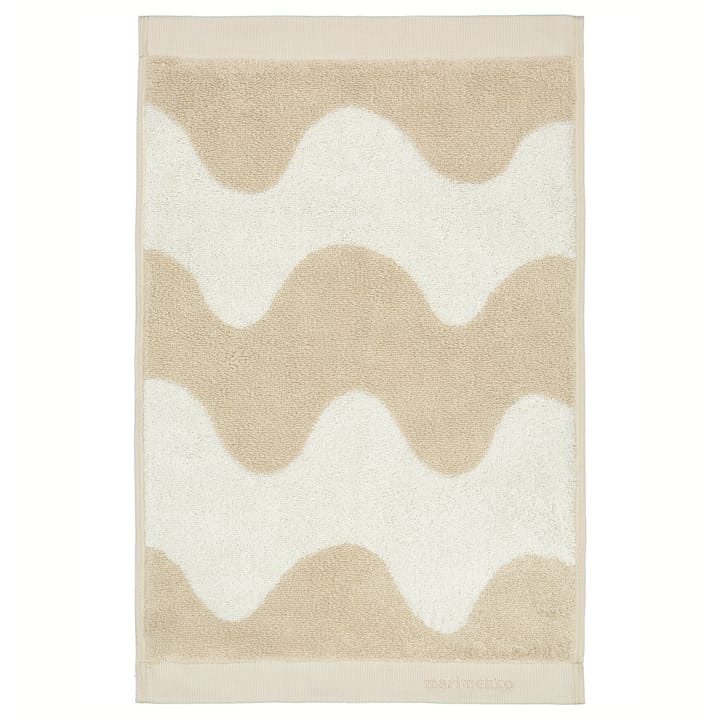 Ręcznik Lokki, beżowo-biały - 30x50 cm - Marimekko