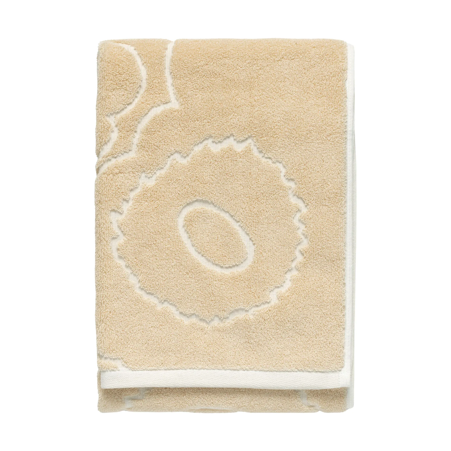 Ręcznik Piirto Unikko 50x100 cm, Beżowy Marimekko