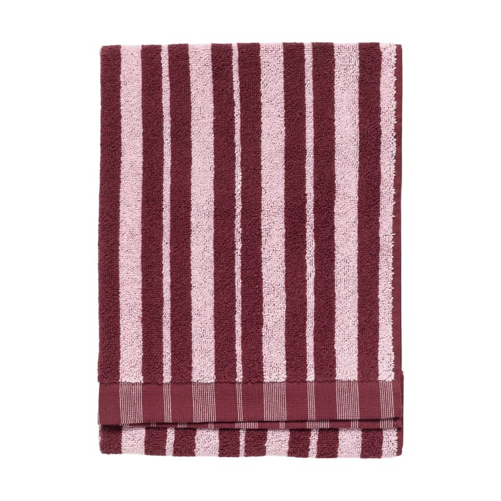 Ręcznik Raide 50x70 cm - Burgundy-pink - Marimekko