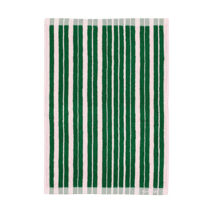 Ręcznik Raide 50x70 cm, Green-light pink Marimekko