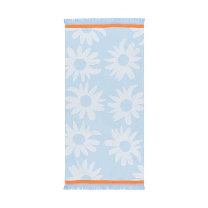 Ręcznik Rakastaa ei rakasta hamam 45x92 cm - Orange-Off-white-light blue - Marimekko