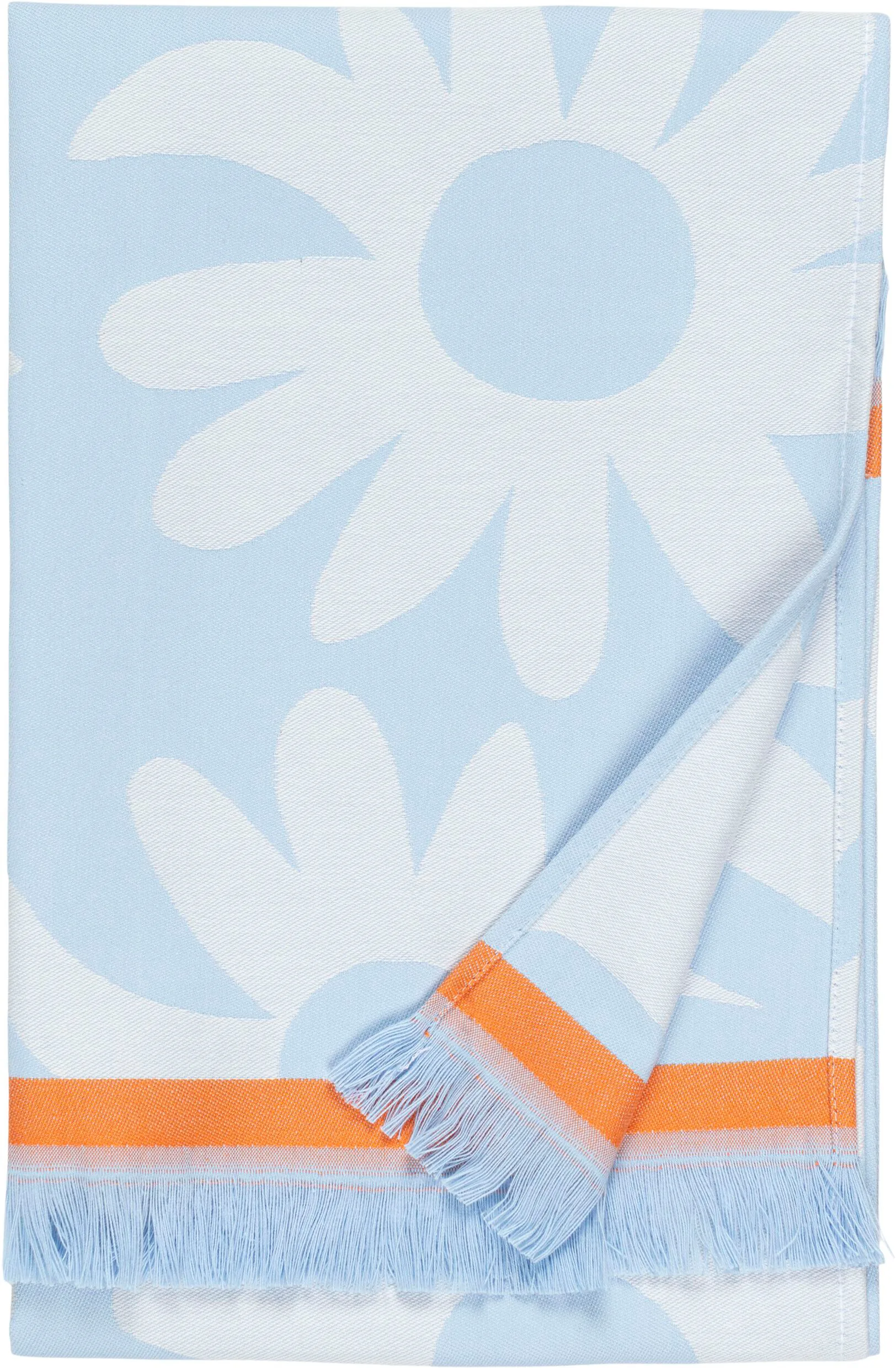 Ręcznik Rakastaa ei rakasta hamam 45x92 cm, Orange-Off-white-light blue Marimekko