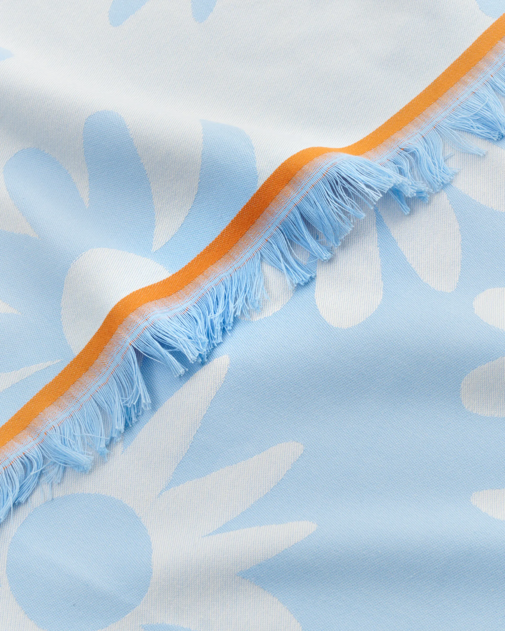 Ręcznik Rakastaa ei rakasta hamam 45x92 cm, Orange-Off-white-light blue Marimekko
