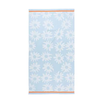 Ręcznik Rakastaa ei rakasta hamam 91x165 cm - Orange-Off-white-light blue - Marimekko