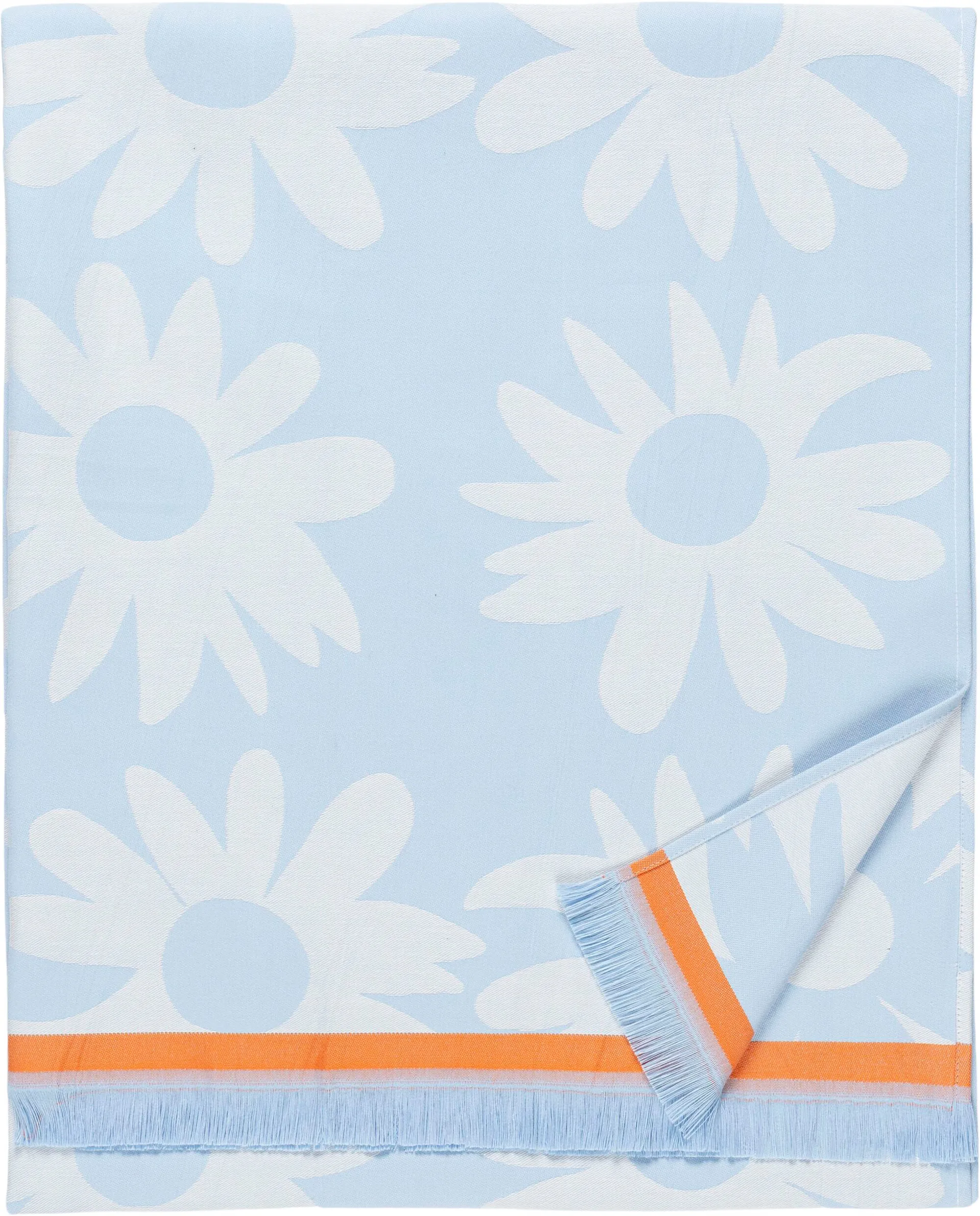 Ręcznik Rakastaa ei rakasta hamam 91x165 cm, Orange-Off-white-light blue Marimekko