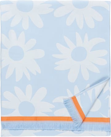 Ręcznik Rakastaa ei rakasta hamam 91x165 cm - Orange-Off-white-light blue - Marimekko