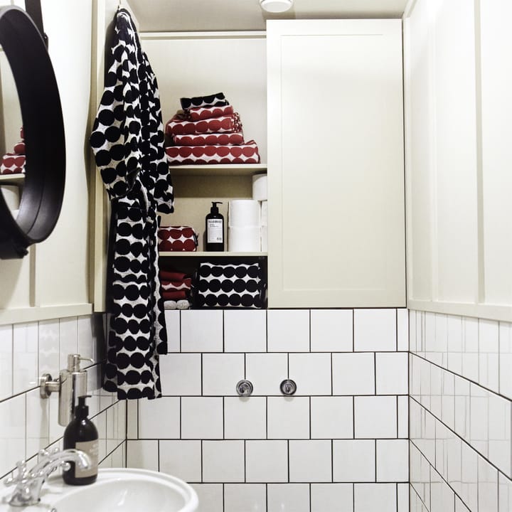 Ręcznik Räsymatto, czarny - Ręcznik kąpielowy 70x150 cm - Marimekko