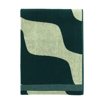 Ręcznik Taifuuni 70×150 cm - Pear-dark green - Marimekko