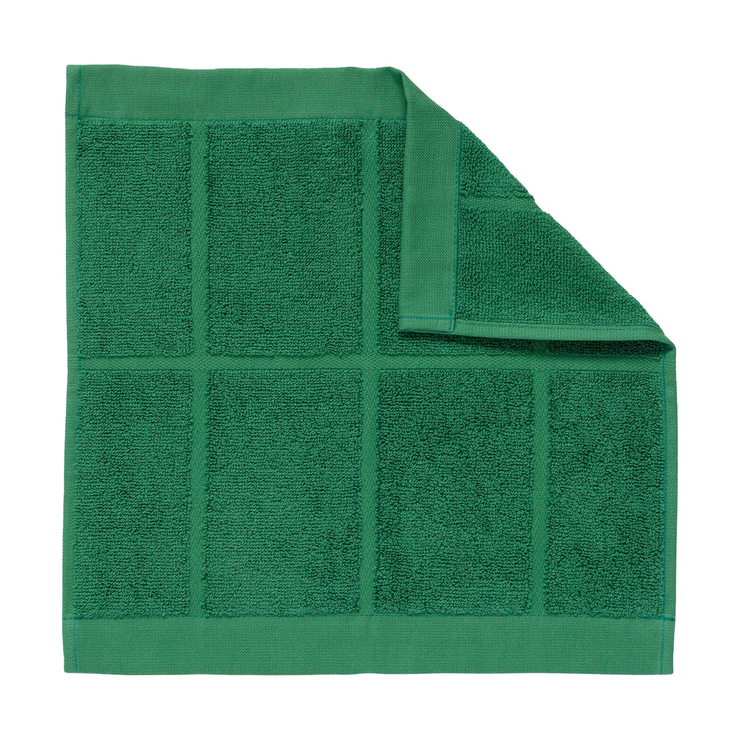 Marimekko Ręcznik Tiiliskivi 30x30 cm Green | Skandynawski Design | Ręczniki do rąk | Zielony