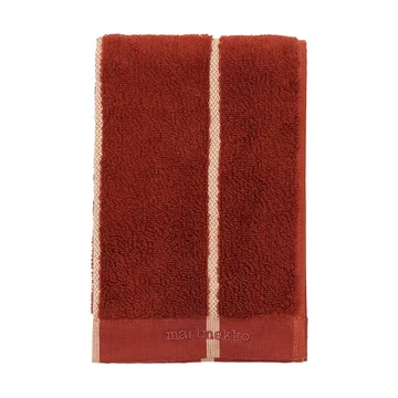 Ręcznik Tiiliskivi 30x50 cm - Brick-plum-hay - Marimekko