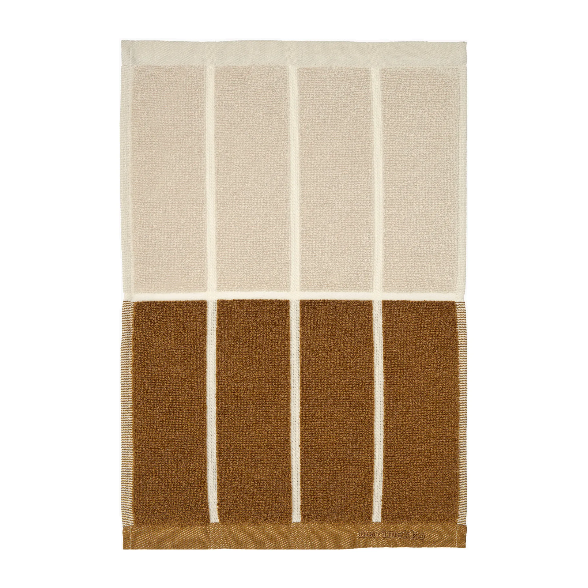 Ręcznik Tiiliskivi 30x50 cm, Ciemny szary-brąz-beż Marimekko