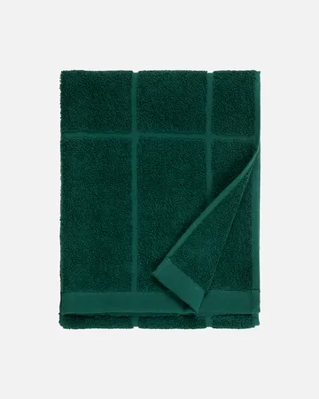 Ręcznik Tiiliskivi 50x70 cm - Dark green - Marimekko