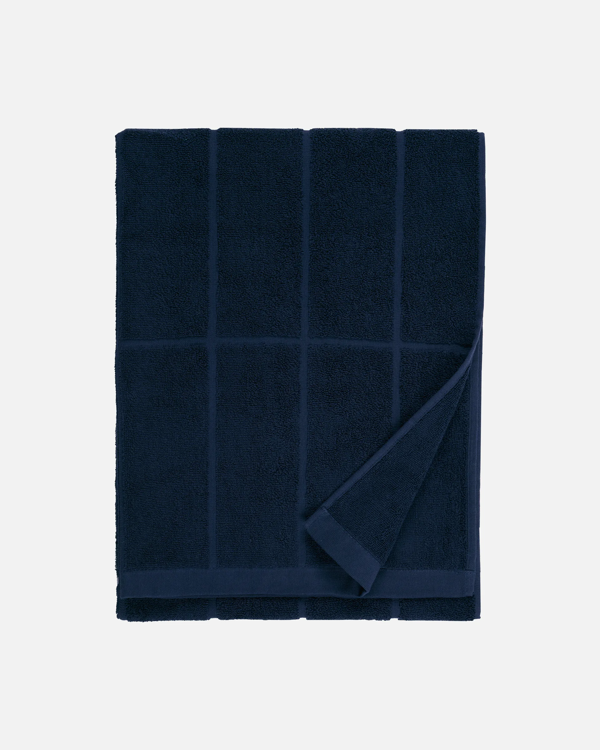 Ręcznik Tiiliskivi 70x150 cm, Dark blue Marimekko