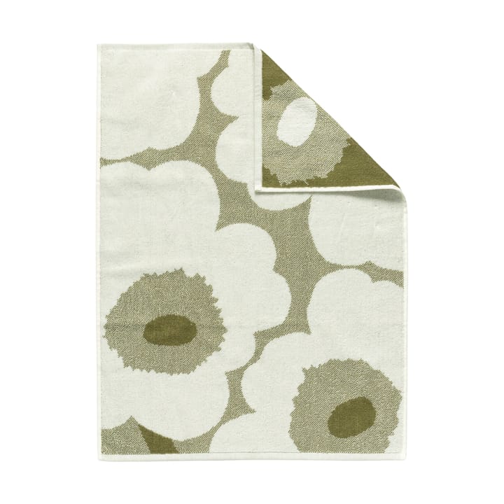 Ręcznik Unikko 50x70 cm, Green umber-cream Marimekko