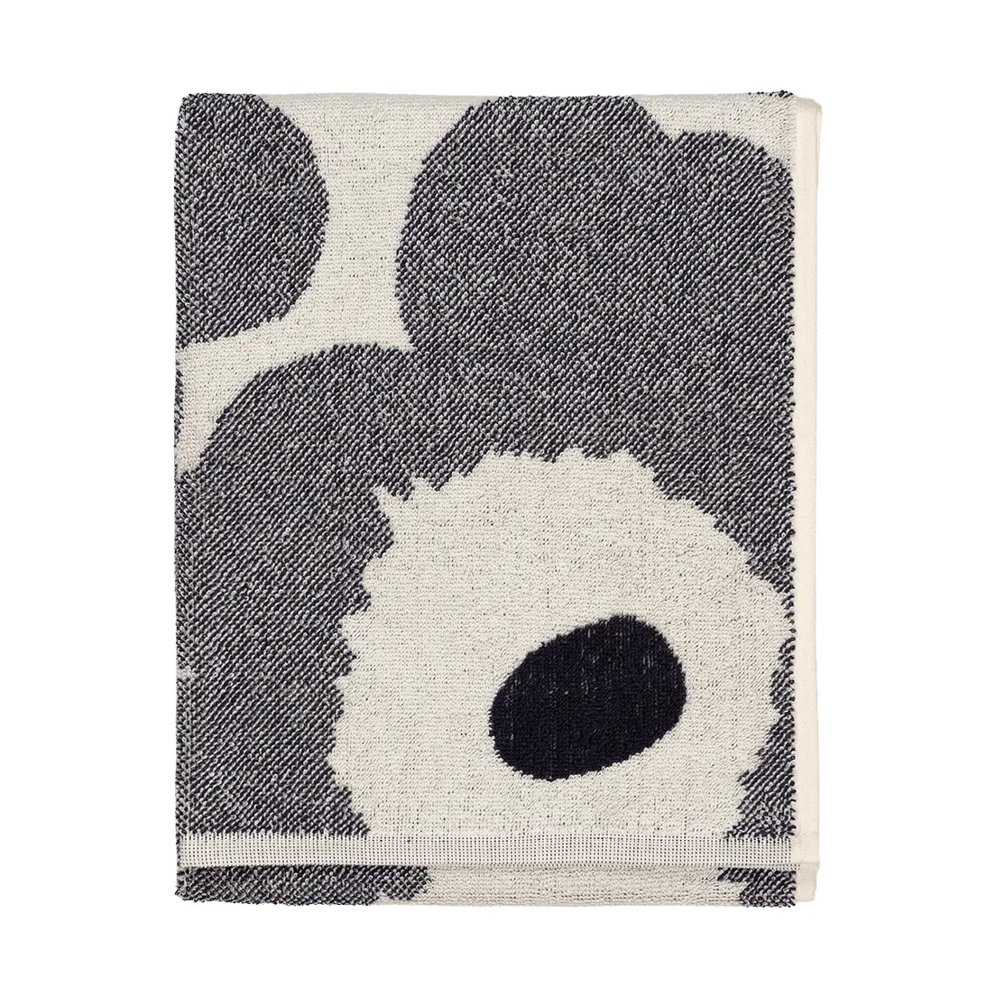 Ręcznik Unikko 50x70 cm, Off white-blueberry Marimekko