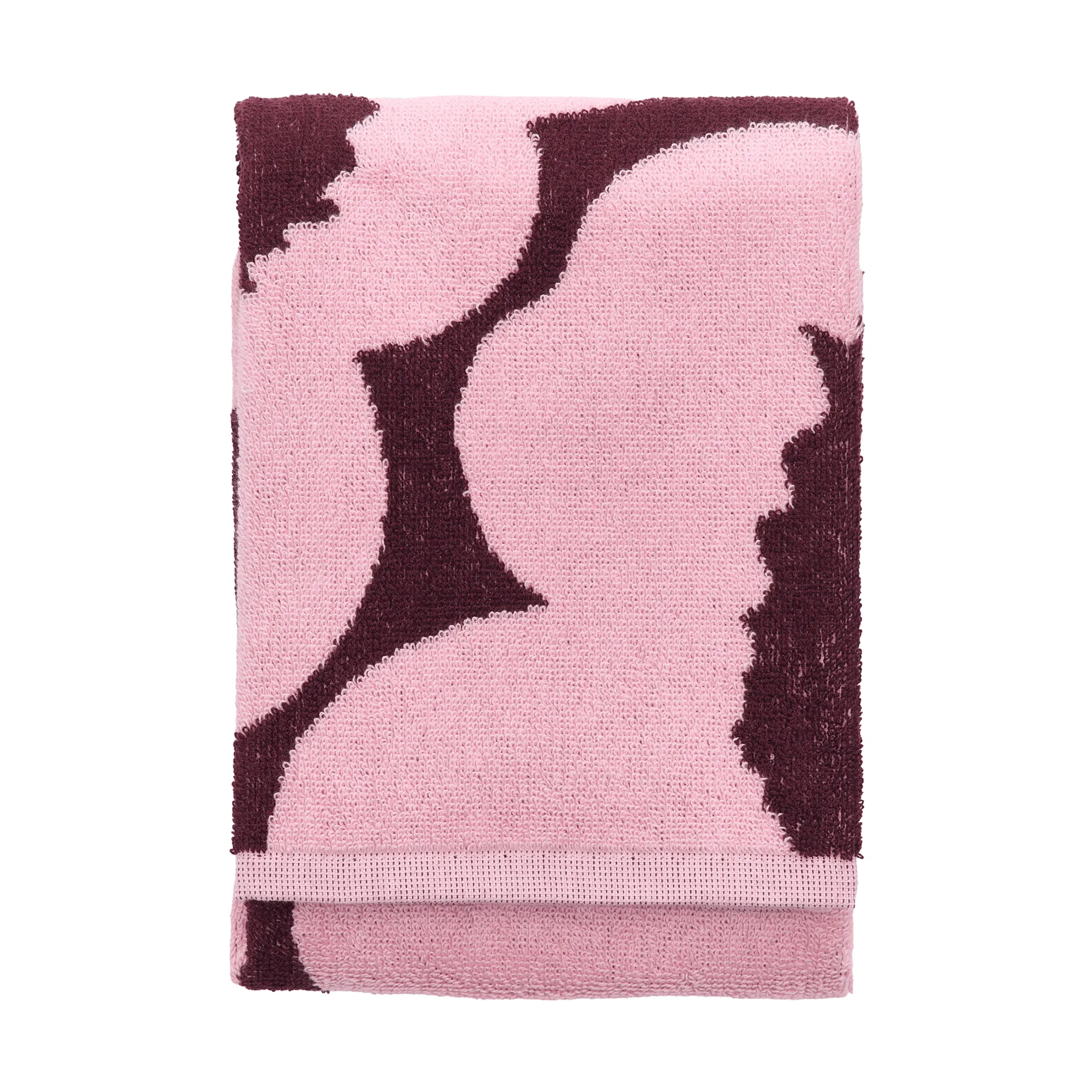 Ręcznik Unikko 50x70 cm, Śliwkowo-różowy Marimekko