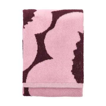Ręcznik Unikko 50x70 cm - Śliwkowo-różowy - Marimekko