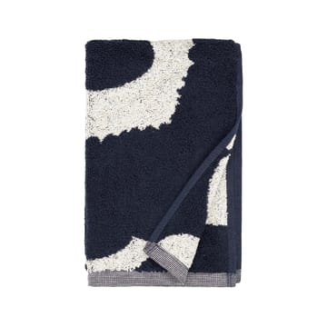 Ręcznik Unikko granatowo-biały - 30x50 cm - Marimekko
