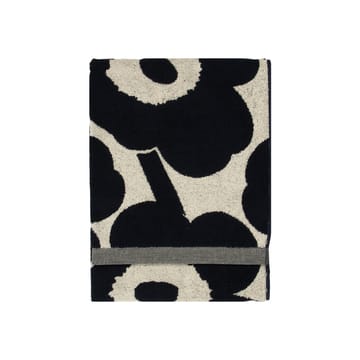 Ręcznik Unikko granatowo-biały - 70x150 cm - Marimekko