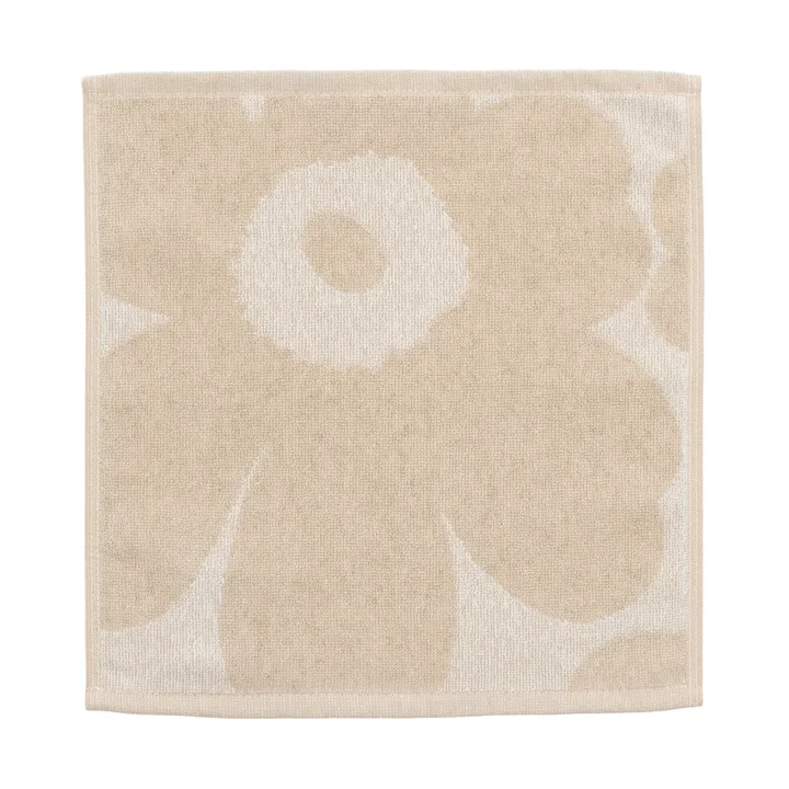 Ręcznik Unikko Mini 30x30 cm - Off white-len - Marimekko