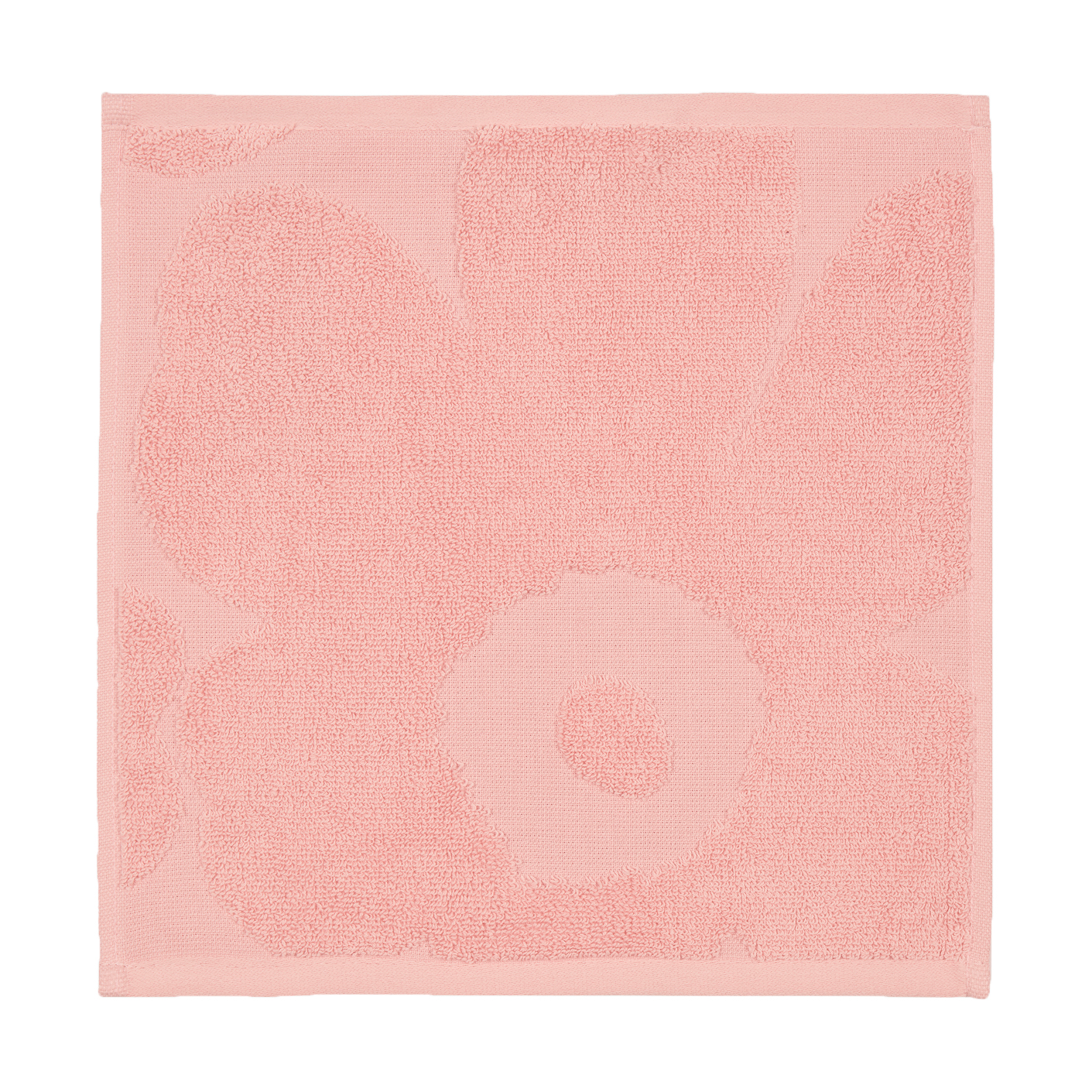 Marimekko Ręcznik Unikko Mini 30x30 cm Pink-powder | Skandynawski Design | Ręczniki do rąk | Różowy