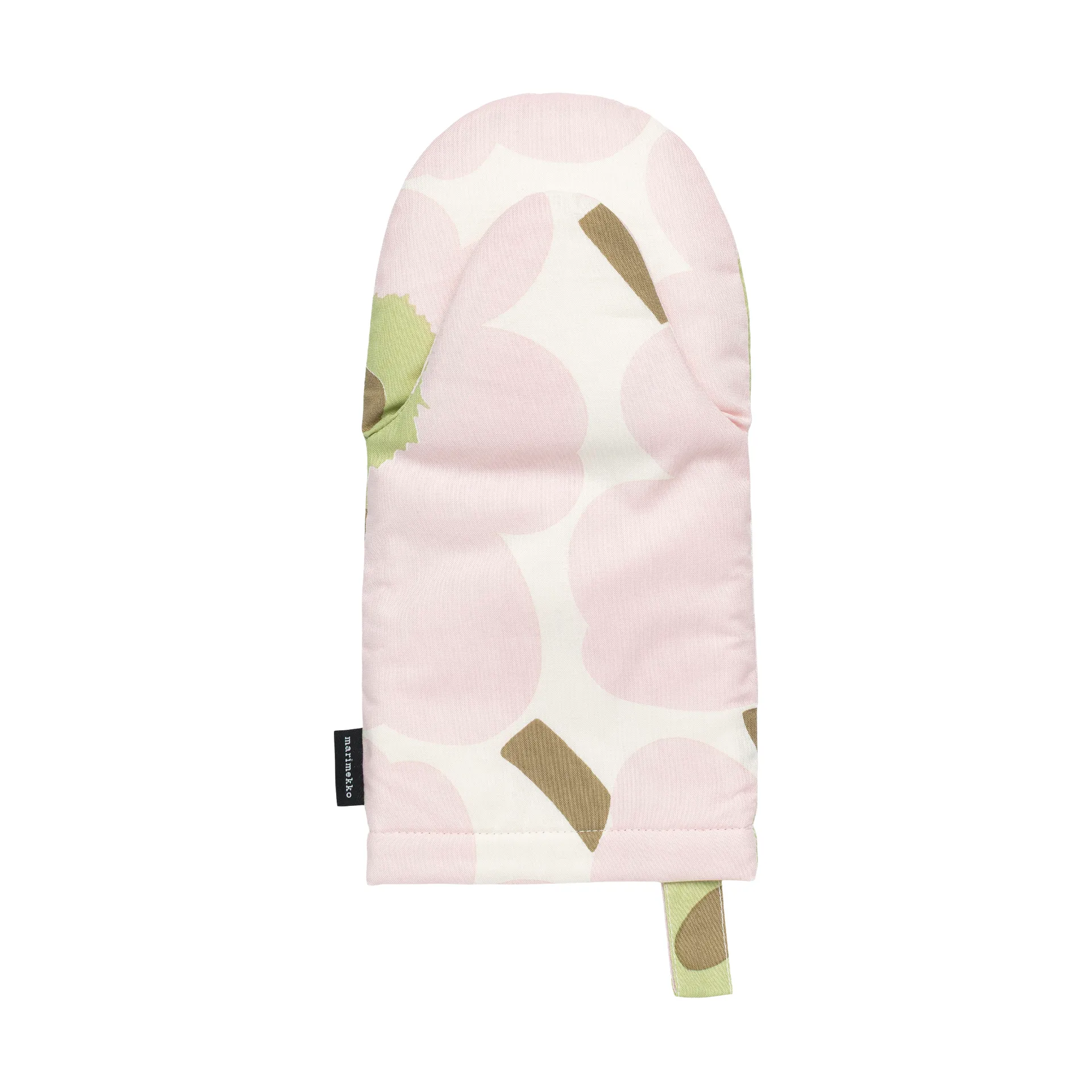 Rękawica kuchenna Pieni Unikko, Off white-pink-pear-sand Marimekko