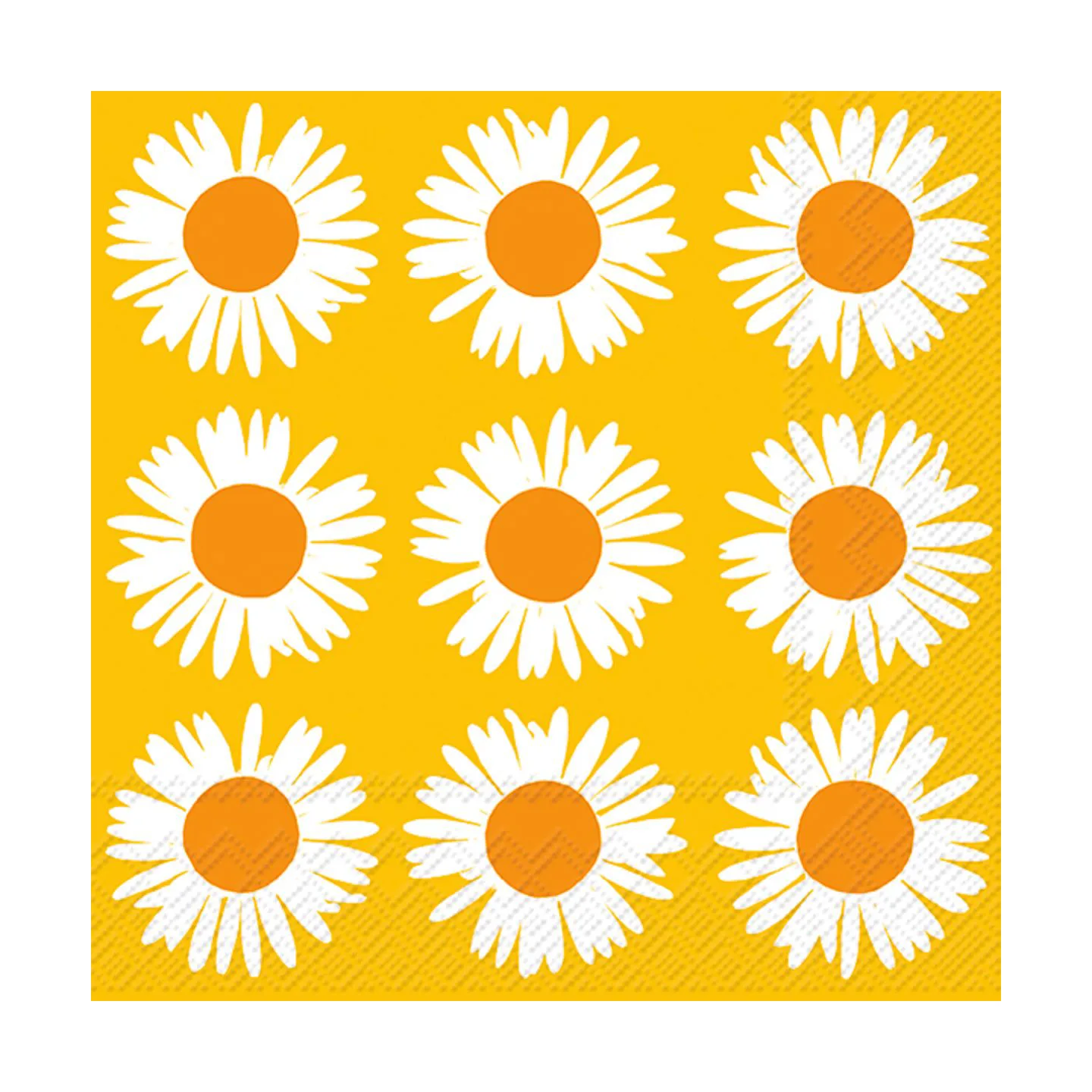 Serwetki Auringonkukka 33x33 cm 20 szt., Orange-yellow Marimekko