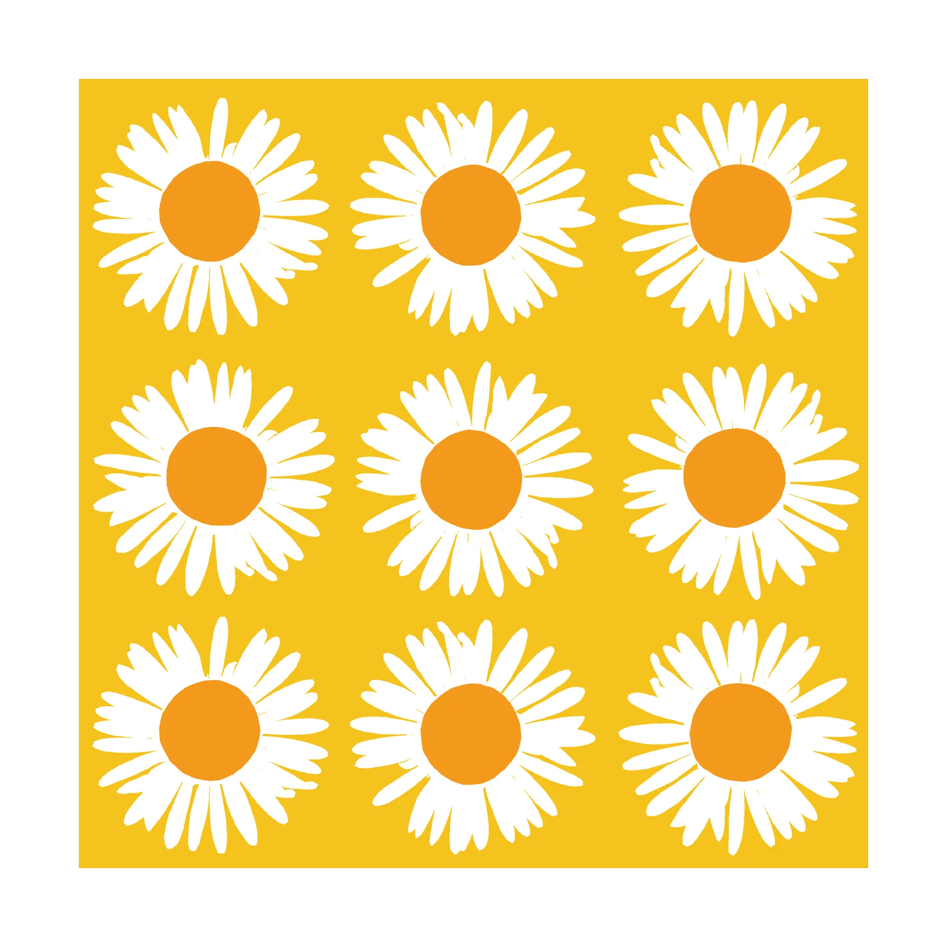 Serwetki Auringonkukka 33x33 cm 20 szt., Yellow Marimekko
