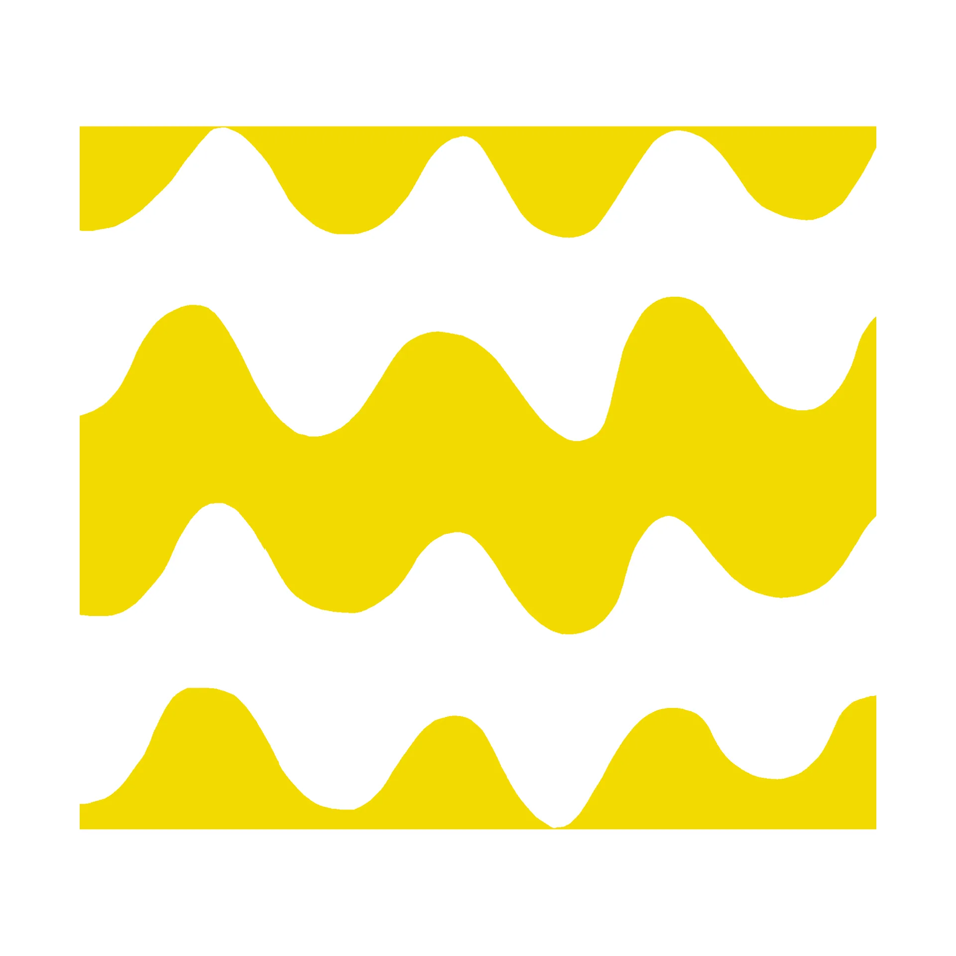 Serwetki Lokki 33x33 cm 20 szt., Yellow Marimekko