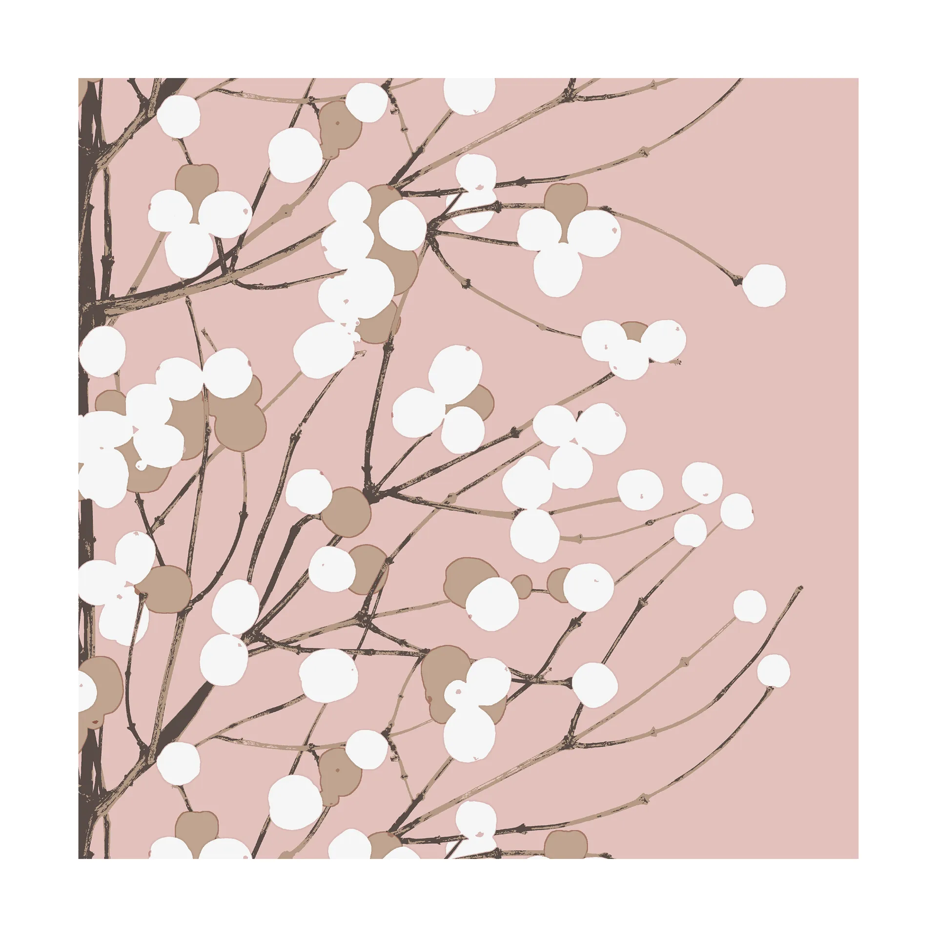 Serwetki Lumimarja 33x33 cm 20 szt., Rose Marimekko