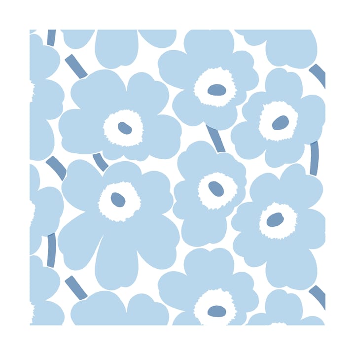 Serwetki Mini Unikko 20 szt, Light Blue-White Marimekko