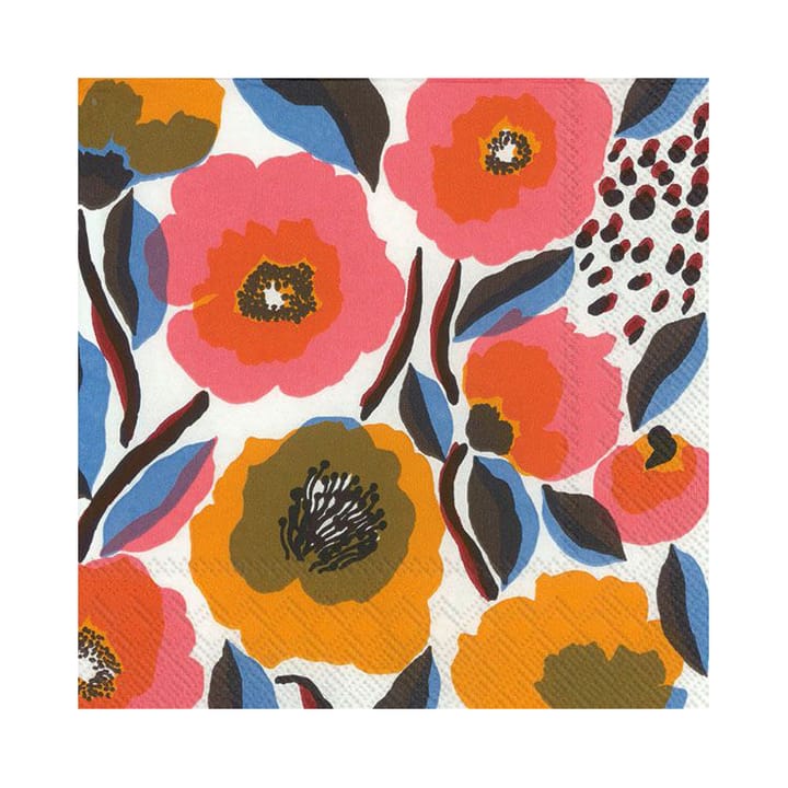 Serwetki Rosarium 33x33 cm 20 szt. - Białe - Marimekko