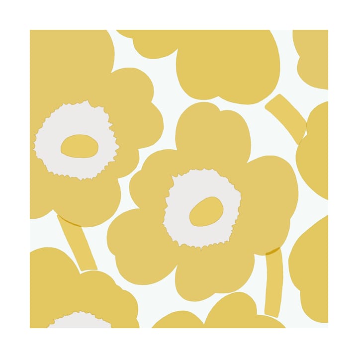 Serwetki Unikko 33x33 cm, 20 szt - Gold - Marimekko