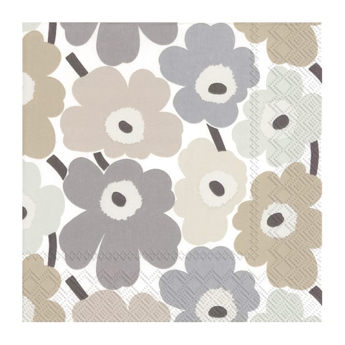 Serwetki Unikot 33x33 cm, 20-pak - Linen - Marimekko