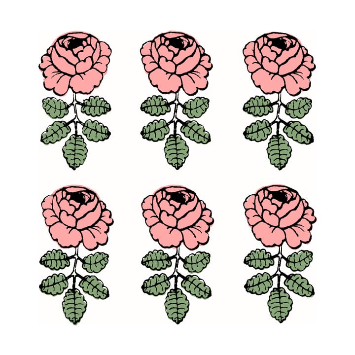 Serwetki Vihkiruusu 33x33 cm, 20 szt. - Rose - Marimekko