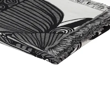 Siirtolapuutarha koc 130x180 cm - Off white-czarny - Marimekko