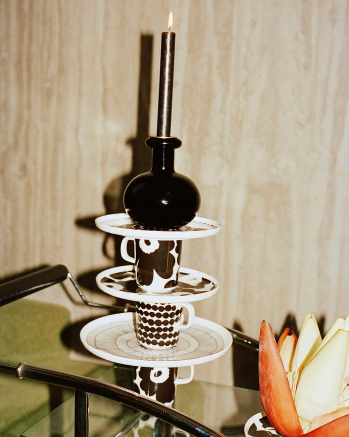 Świecznik Butticula Ø12,5 cm, Black Marimekko
