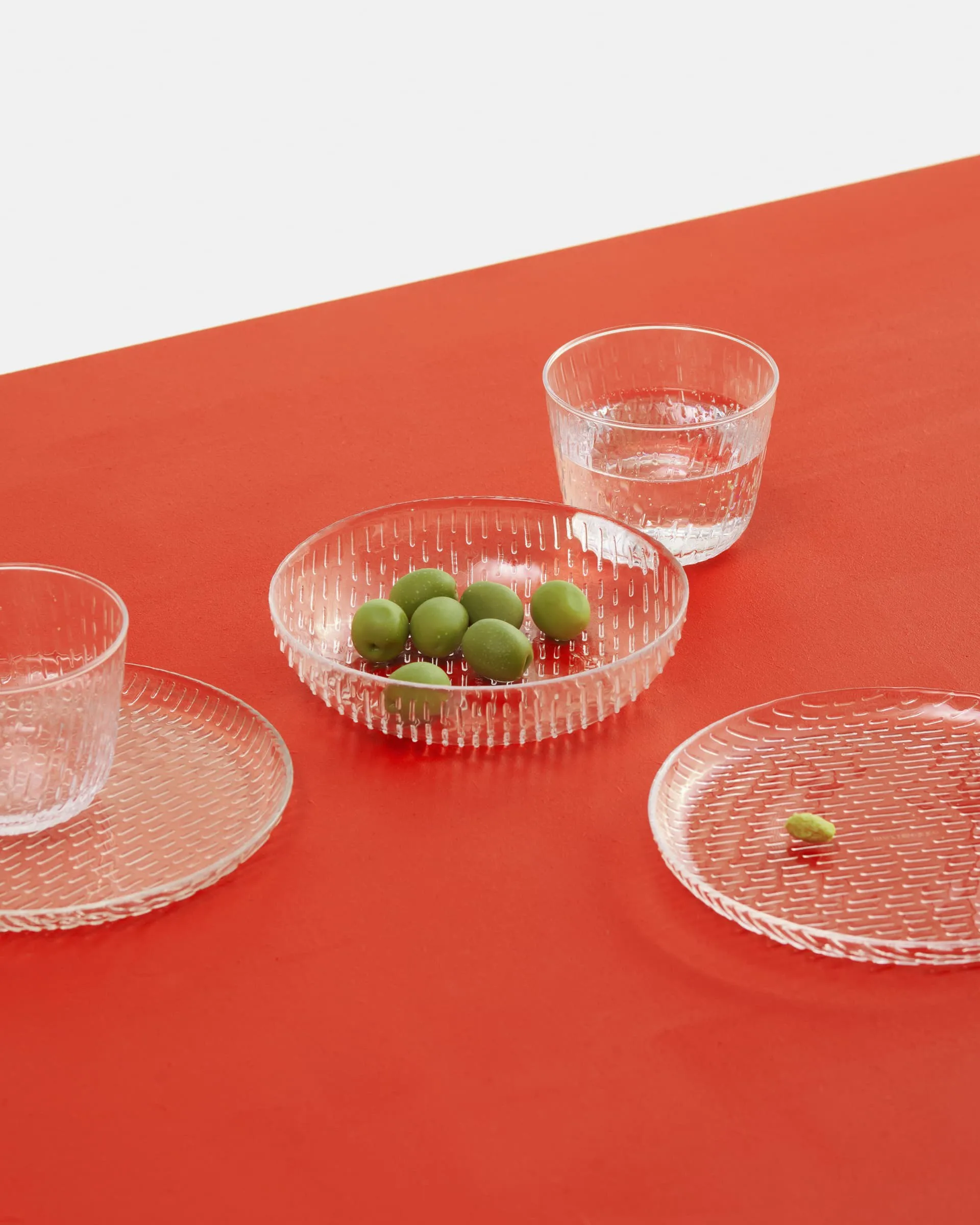 Syksy miska ze szkła 250 ml, 2‑pak, Przezroczysty Marimekko