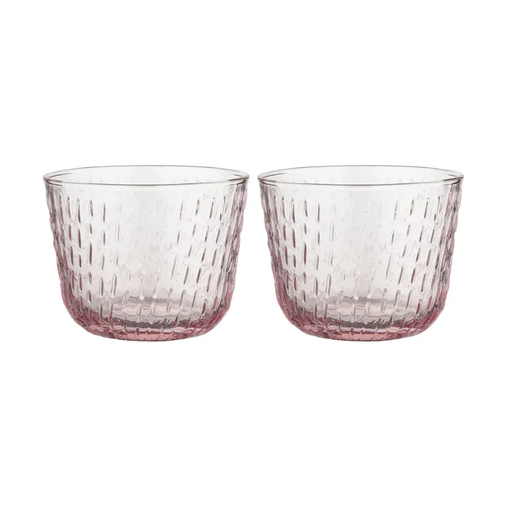 Syksy szklanka do napojów 200 ml, 2‑pak - Mauve - Marimekko